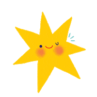 Star Wink Sticker by Paola Yuu