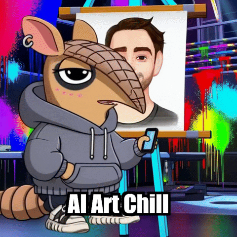 Trending Ai Art GIF by Chillo Dillo