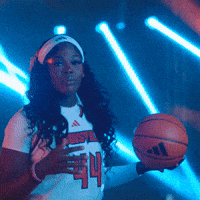 Womens Basketball Go Cards GIF by Louisville Cardinals