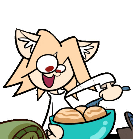 Ice Eating Sticker