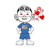 Joe Rogan Mind Blown Sticker by Zhot