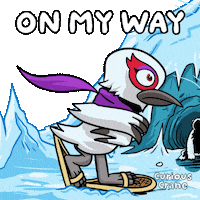Coming On My Way Sticker by VeeFriends