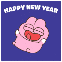 Happy New Year Fun GIF by Zookiz