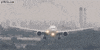 airplane landing GIF