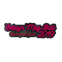pink college Sticker by Selwyn May Ball