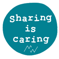 Sharing Is Caring Sticker by MintyWendy