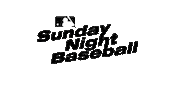 swipe up sunday night baseball Sticker by MLB