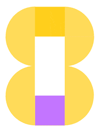 Shape Number Sticker by Adeliom