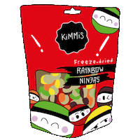 KimmisCandy rainbow candy freezedried freeze dried Sticker