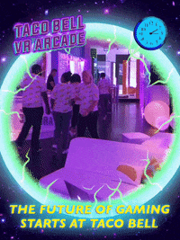 vrarcade GIF by Taco Bell VR Arcade