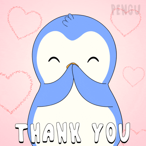 Thank You So Much GIF by Pudgy Penguins