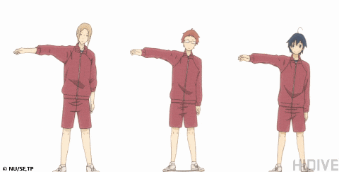 Tanaka-Kun Exercise GIF by HIDIVE