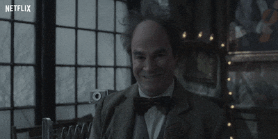 a series of unfortunate events laugh GIF by NETFLIX