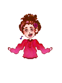 Girl Mood Sticker