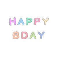 Happy Birthday Sticker
