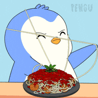 Hungry Italian GIF by Pudgy Penguins