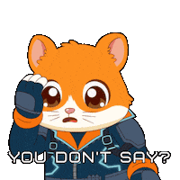 No Way Omg Sticker by Hamieverse