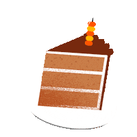 Birthday Cake Sticker by ourhomeonthego