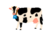 Cow Vache Sticker by Entremont