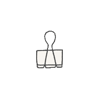 hiyoca_ clip reminder クリップ hiyoca Sticker