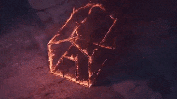 Burning House On Fire GIF by Petit Biscuit