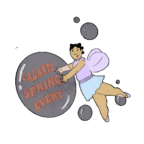 evaliebovitz giphyupload calarts calartsspringevent calartsspringevent2021 Sticker