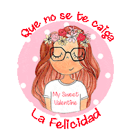 Felicidad Piccolina Sticker by My Sweet Valentine