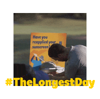 The Longest Day Sunscreen Sticker by Cancer Council NSW