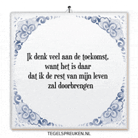 Hoop Spreuk GIF by Tegelspreuken.nl