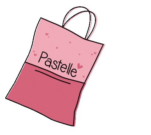 PastelleMode giphyupload fashion shop bag Sticker