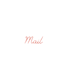 readerapparel rainbow happy mail happy post rainbow letters Sticker