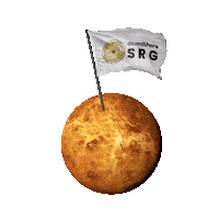 Space Moon Sticker by MS-Marketing