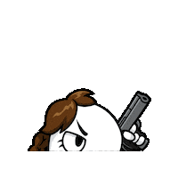 Tomb Raider Paulchen Sticker by Paulberger