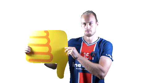 Toft Hansen Ok Sticker by Paris Saint-Germain Handball