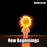 New Beginnings Hope GIF by Bloomscroll