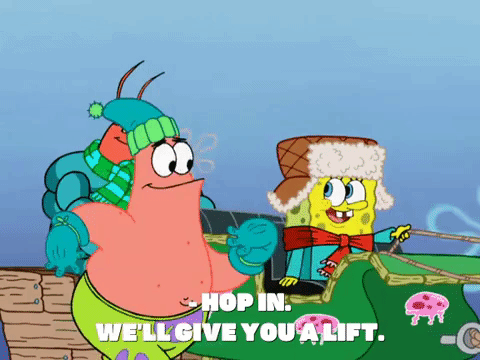 season 8 frozen face-off GIF by SpongeBob SquarePants
