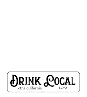 California Drinking Sticker by Denny Bar Company
