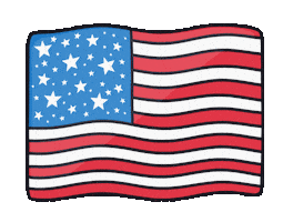 Celebrate United States Sticker by Nora Fikse