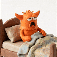 Tired Waking Up GIF by Momo & Tulus