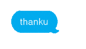 Text Thank You Sticker