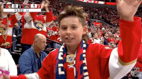 Happy Florida Panthers GIF by NHL