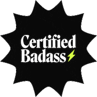 Lightning Bolt Sticker by Badass Careers