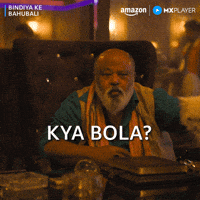 Saurabh Shukla Kya Bola GIF by Amazon MX Player