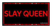 Queen Girl Power Sticker