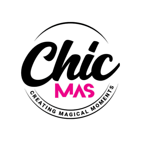 chicmasquerade giphygifmaker logo carnival chic Sticker