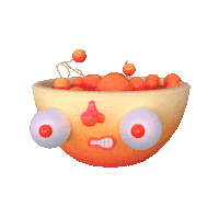 Angry 3D Sticker by Shane Beam