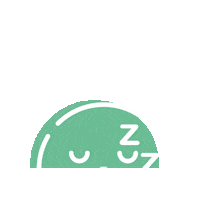Sleepy Face Sticker by sincory