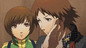 Persona 4 Nod GIF