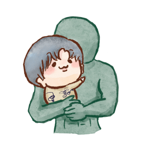 Lolo Hug Sticker