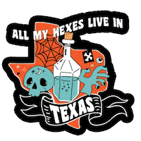 Country Music Halloween Sticker by Old Sole Designs